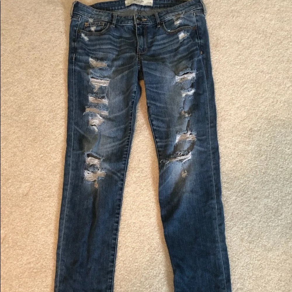 Abercrombie skinny jeans size 8